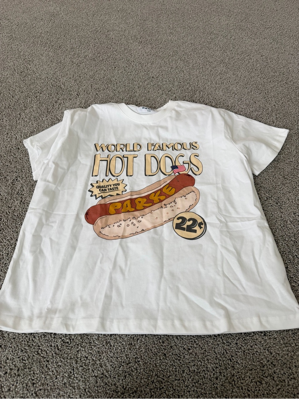 Parke Hot Dog T Shirt